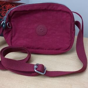 Kipling Burgundy Crossbody Bag